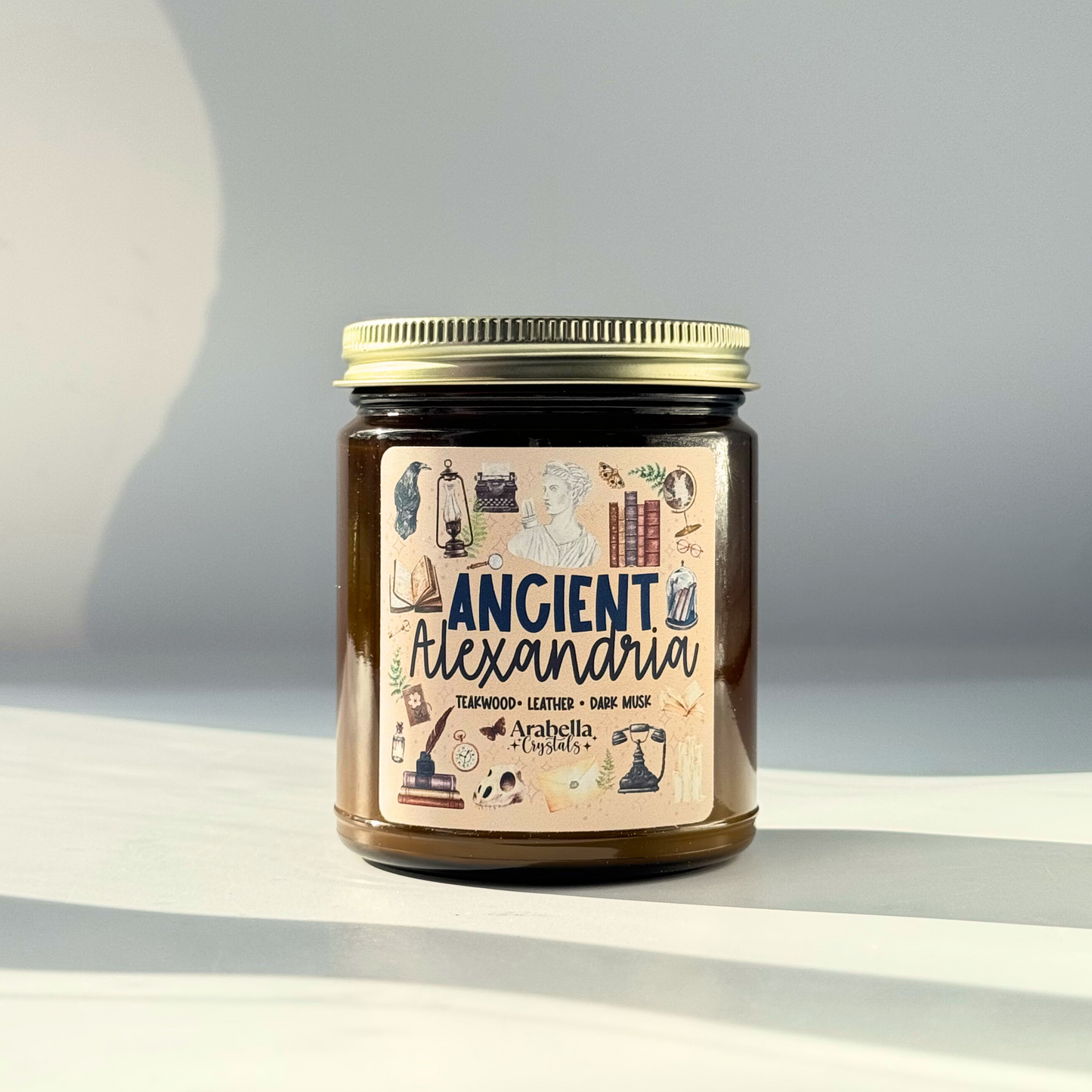Ancient Alexandria Halloween Candle