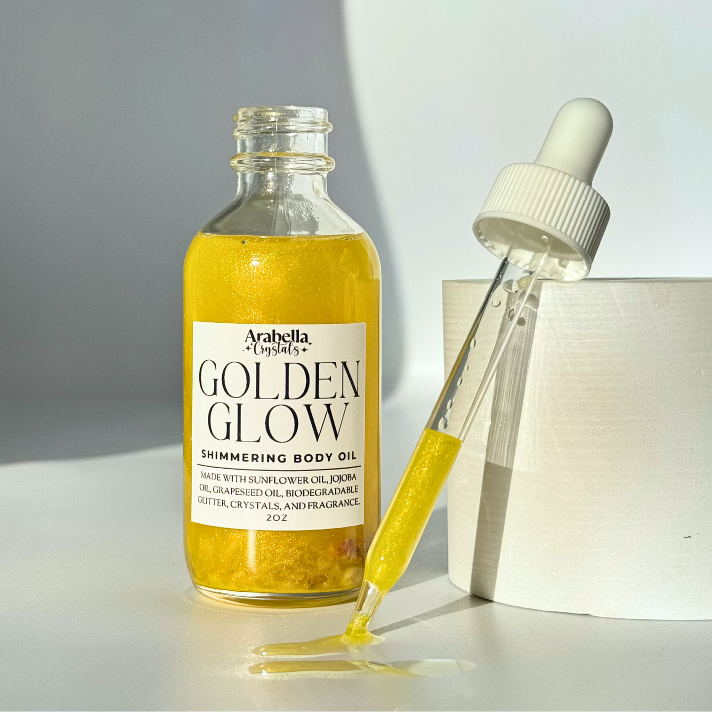 Golden Glow Shimmer Oil
