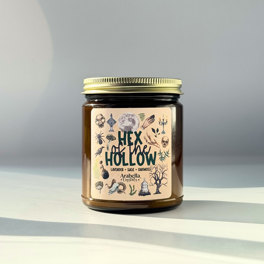 Hex of the Hollow Halloween Candle