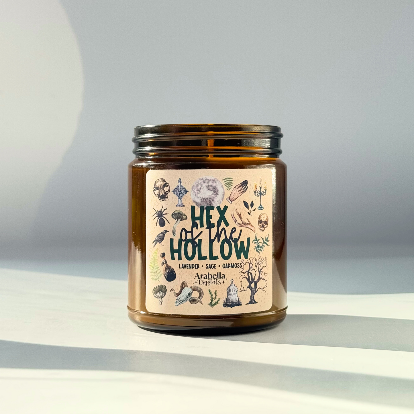 Hex of the Hollow Halloween Candle