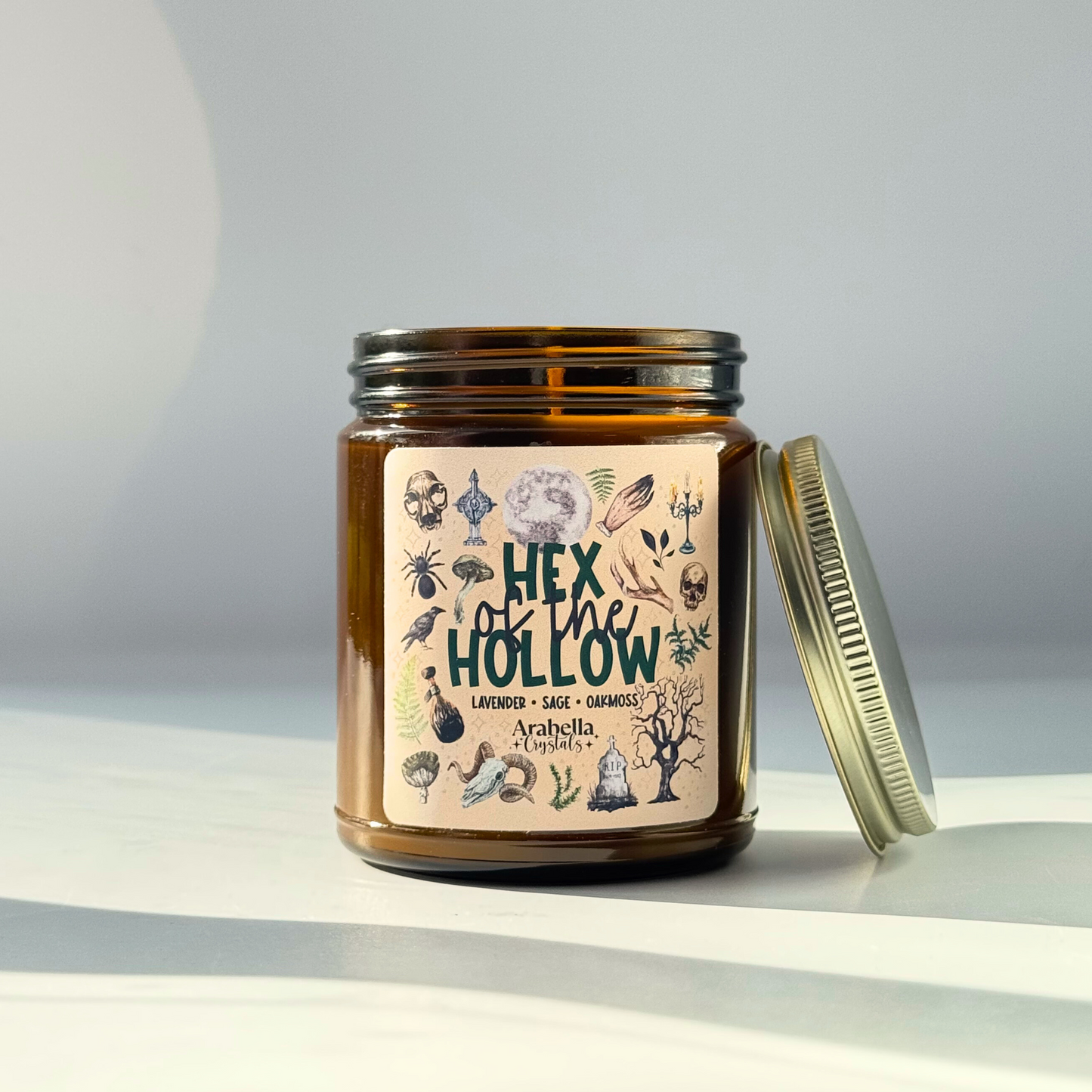 Hex of the Hollow Halloween Candle