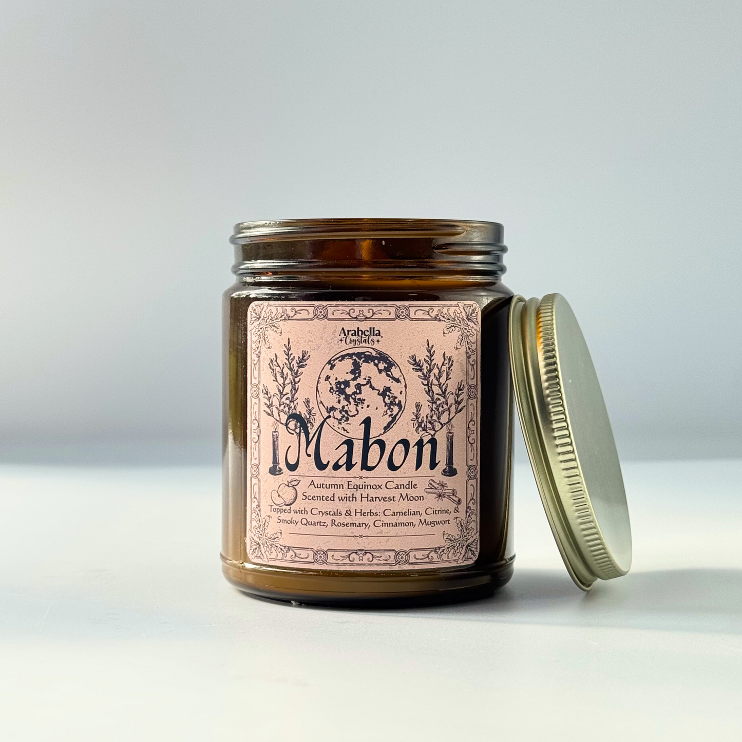 Mabon Autumn Solstice Fall Ritual Candle