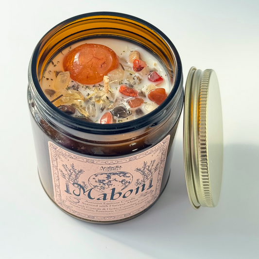 Mabon Autumn Solstice Fall Ritual Candle