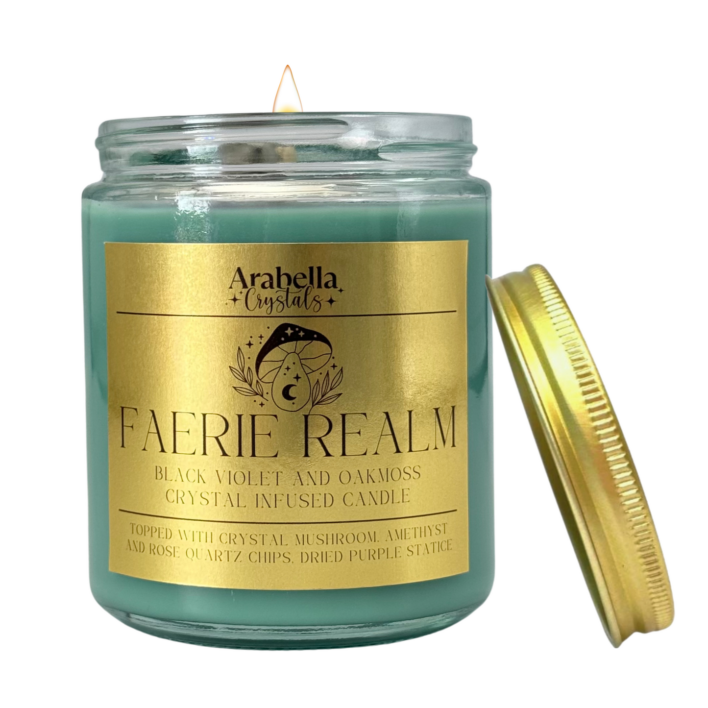 Faerie Realm Ritual Candle