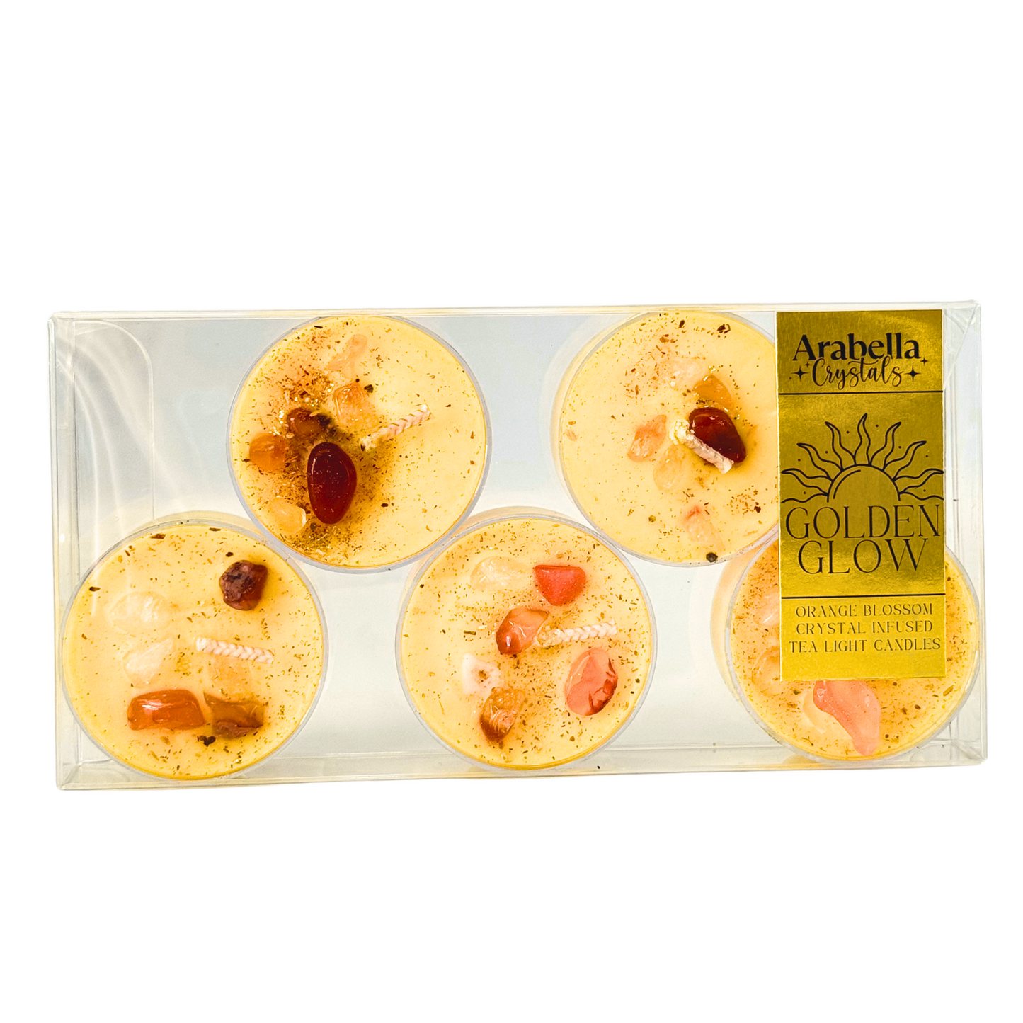 Golden Glow Ritual Tea Light Candles