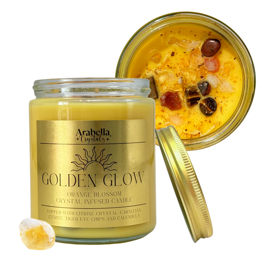 Golden Glow Ritual Candle