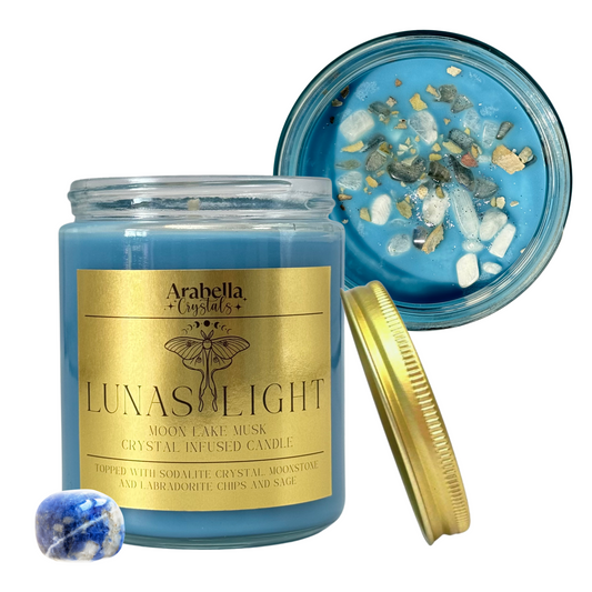 Lunas Light Ritual Candle