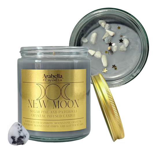 New Moon Ritual Candle