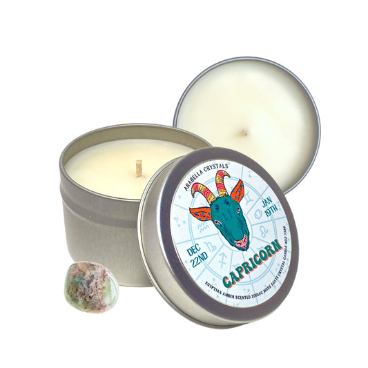 Capricorn Zodiac Candle Tin