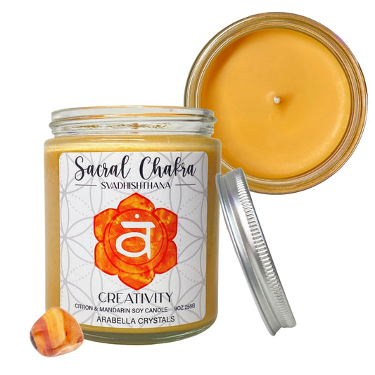 Sacral Chakra Candle