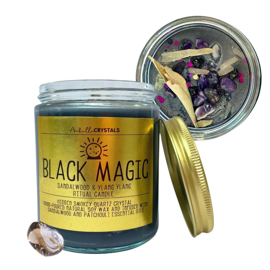 Black Magic Ritual Candle