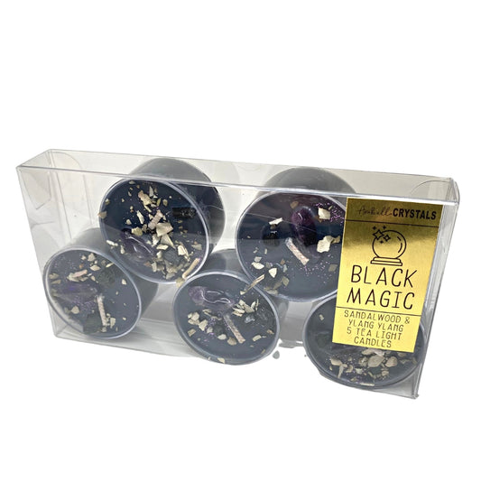 Black Magic Ritual Tea Light Candles