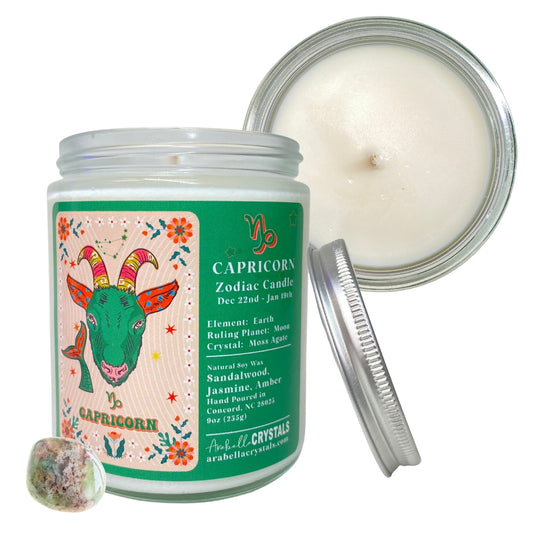 Capricorn Zodiac Candle