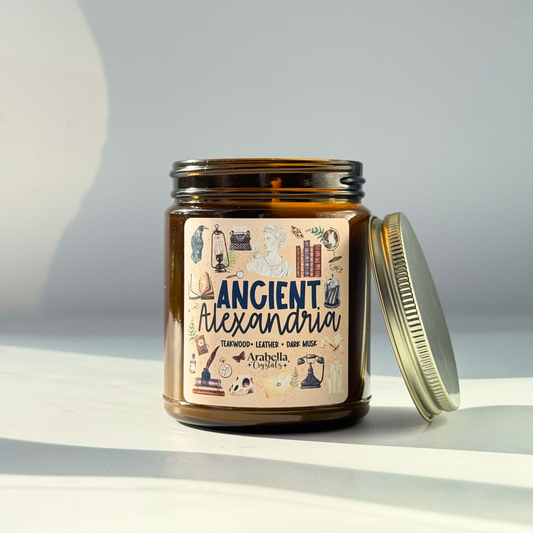 Ancient Alexandria Halloween Candle