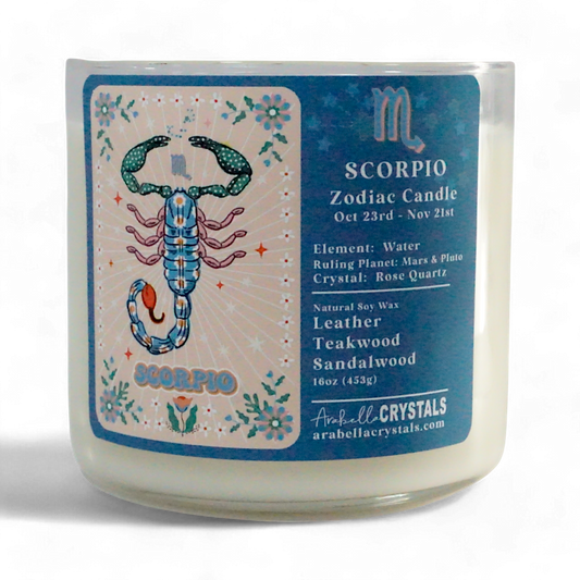 Scorpio 3-Wick Zodiac Candle