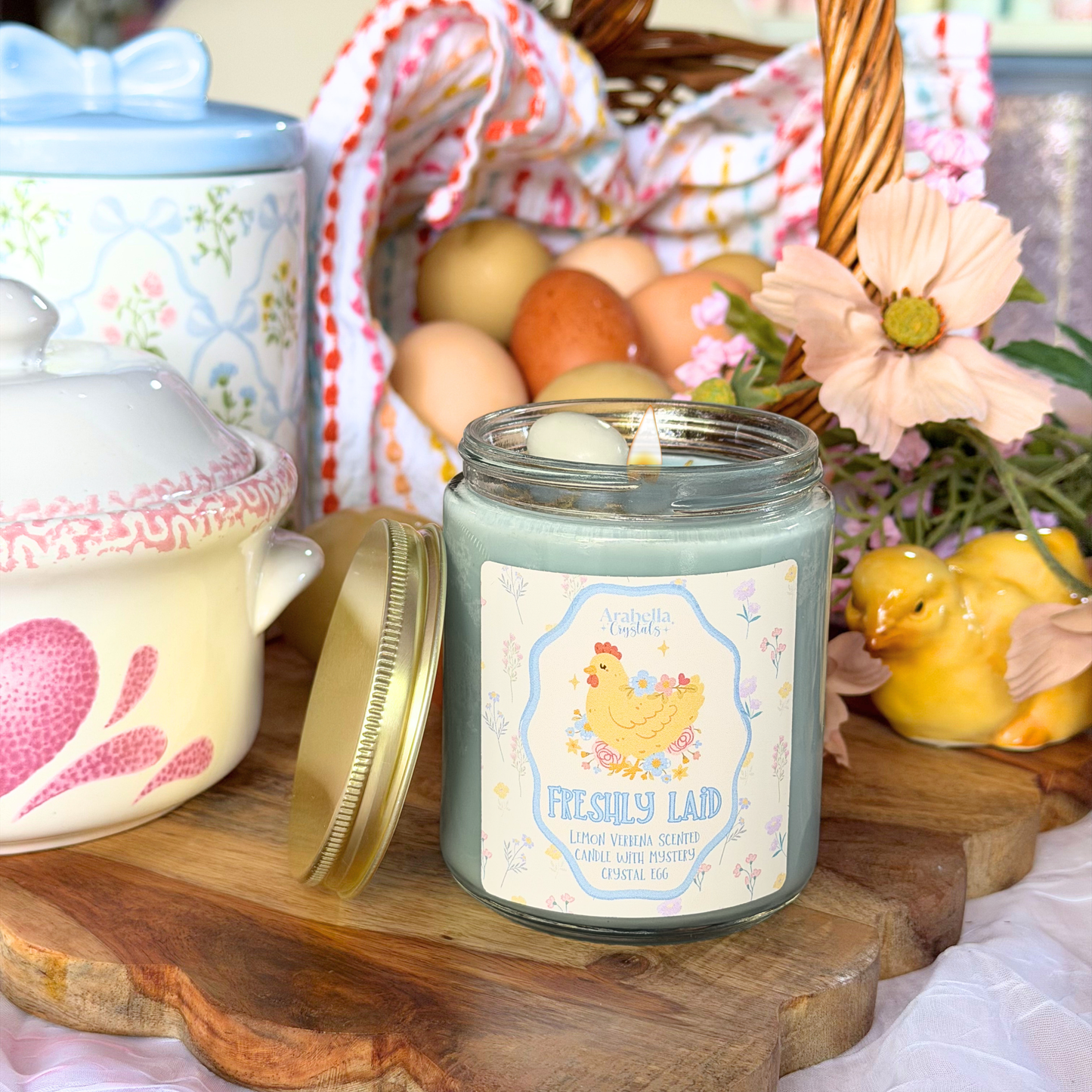 Freshly Laid Spring Homestead Soy Candle