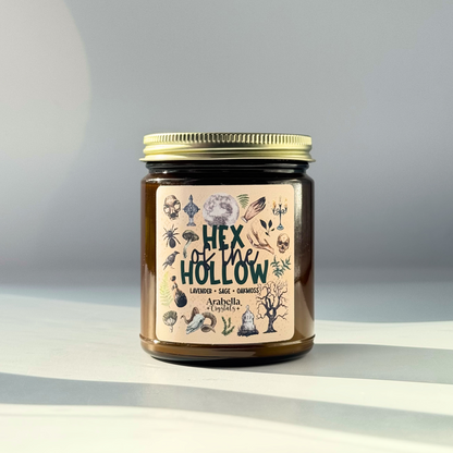 Hex of the Hollow Halloween Candle