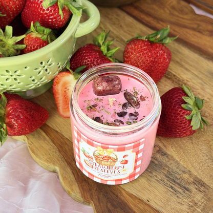 Strawberry Preserves Spring Homestead Soy Candle