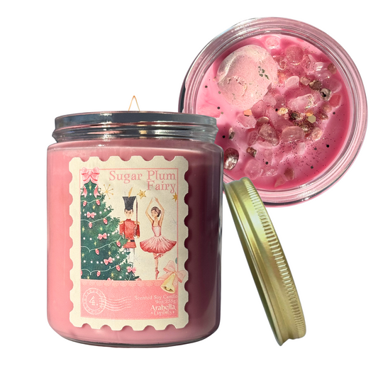 Sugar Plum Fairy Soy Holiday Candle
