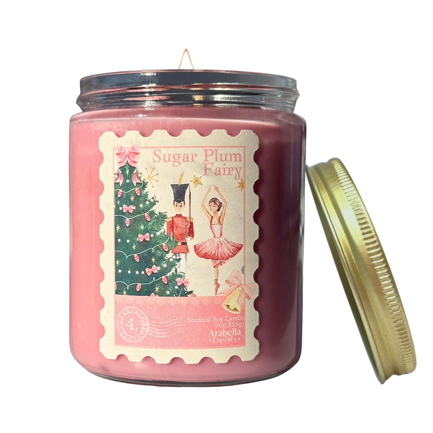 Sugar Plum Fairy Soy Holiday Candle