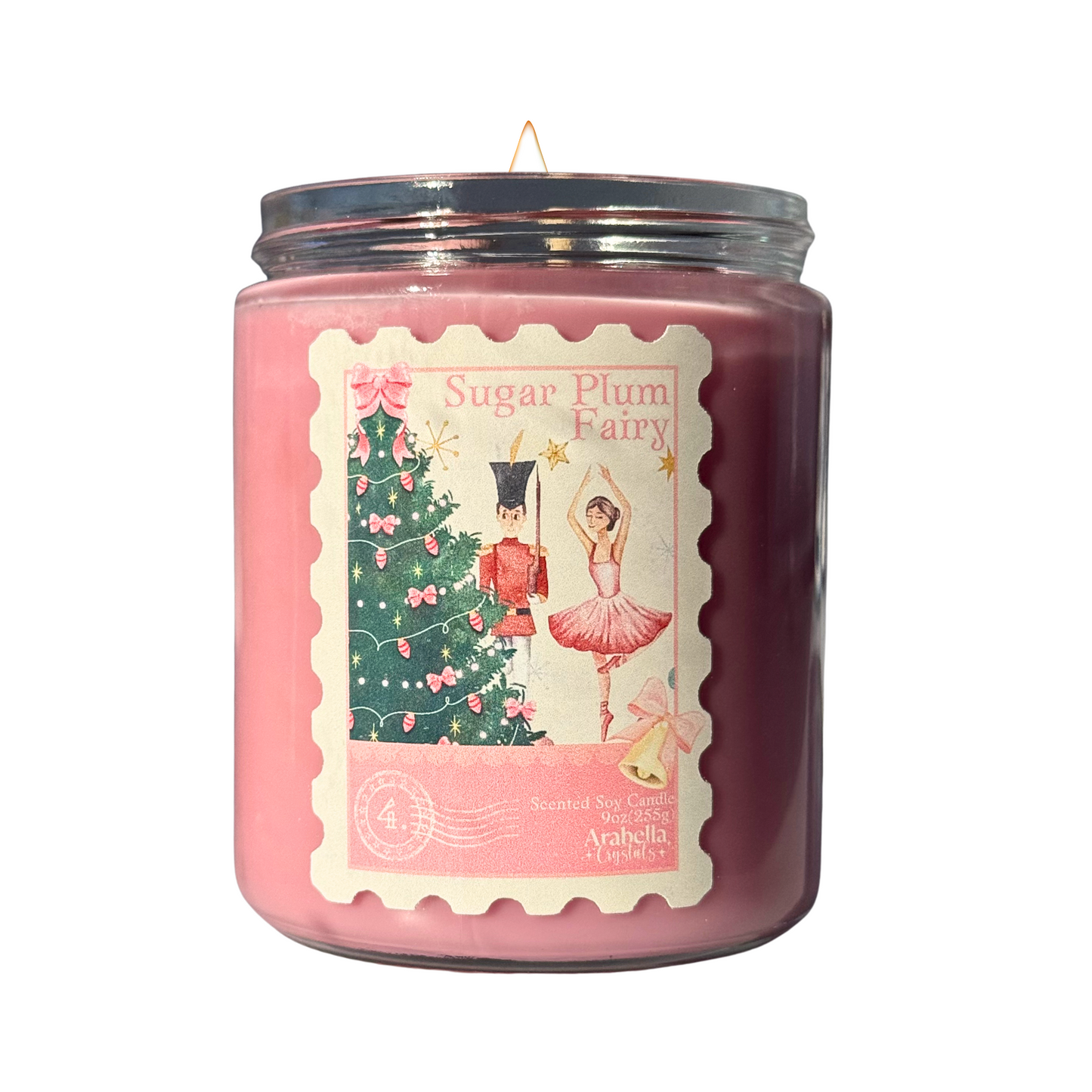 Sugar Plum Fairy Soy Holiday Candle