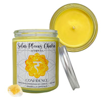 Solar Plexus Chakra Candle Jar