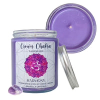 Crown Chakra Candle Jar