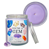 You're A Gem Crystal Candle