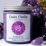 Crown Chakra Candle Jar