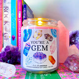 You're A Gem Crystal Candle