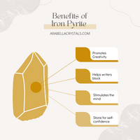 Iron Pyrite Crystal Candle Jar